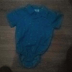 Pineapple print onesie